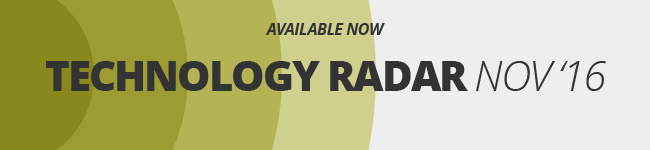 Technology Radar Banner