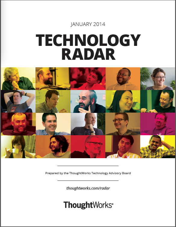 Cover of the Technology Radar